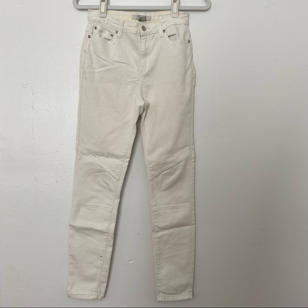 Forever 21 Contemporary - White Skinny Jeans